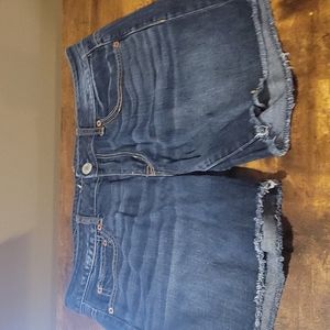 American Eagle Raw Hem Shorts